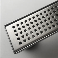 Load image into Gallery viewer, 24&#39;&#39; W Linear Grid Shower Drain Neodrain