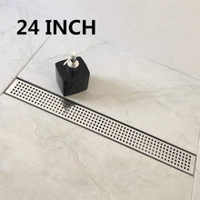 Load image into Gallery viewer, Linear Shower Drain 24-Inch In Polished