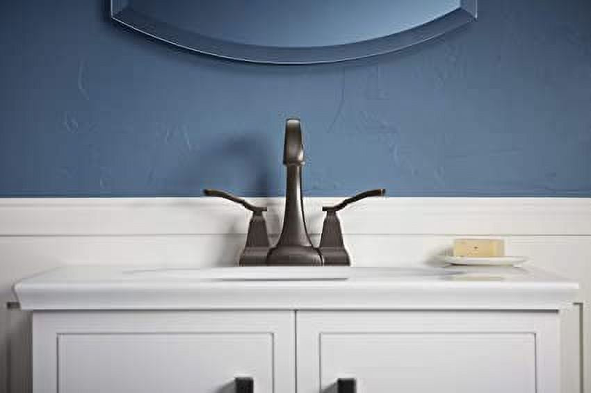 Kohler Ridgeport 4"Centerset Faucet In Black