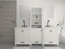 Load image into Gallery viewer, Windsor 84 in All Wood Vanity in White - Cabinet Only ER VANITIES