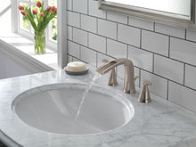 Load image into Gallery viewer, Delta Tolva 8 in Widespread 2 Handle Bathroom Faucet