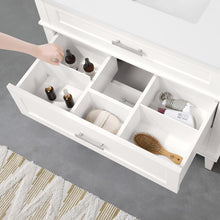 Load image into Gallery viewer, Martha Stewart Exela 36-inch Single Sink Bathroom Vanity in white Renovate for Less Outlet