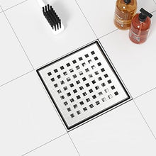 Load image into Gallery viewer, Neodrain 4-Inch Square Shower Drain Neodrain