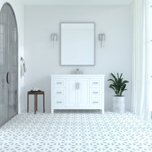 Load image into Gallery viewer, Kennesaw 47.5 inch Bathroom Vanity in White- Cabinet Only Atlanta Vanity &amp; Bathworks