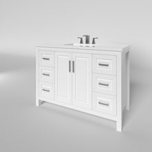 Load image into Gallery viewer, Kennesaw 47.5 inch Bathroom Vanity in White- Cabinet Only Atlanta Vanity &amp; Bathworks