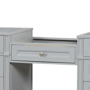Kensington 23" Bridge Drawer in Metal Gray - Cabinet Only ER VANITIES