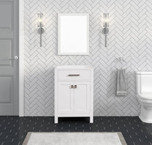 Load image into Gallery viewer, London 24 Inch- Single Bathroom Vanity in Bright White ER VANITIES