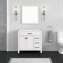 Load image into Gallery viewer, London 35.5 Inch- Single Bathroom Vanity in Bright White ER VANITIES