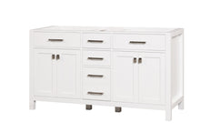 Load image into Gallery viewer, Ethan Roth London 60 Inch- Double Bathroom Vanity in Bright White Ethan Roth