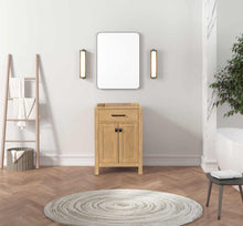 Load image into Gallery viewer, London 24 Inch- Single Bathroom Vanity in Desert Oak ER VANITIES