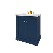 Load image into Gallery viewer, Marietta 29.5 inch Bathroom Vanity in Blue- Cabinet Only Atlanta Vanity &amp; Bathworks