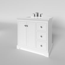 Load image into Gallery viewer, Marietta 35.5 inch Bathroom Vanity in White- Cabinet Only Atlanta Vanity &amp; Bathworks