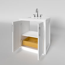 Load image into Gallery viewer, Nearmé Miami 29.5 Inch Bathroom Vanity in White- Cabinet Only Nearmé