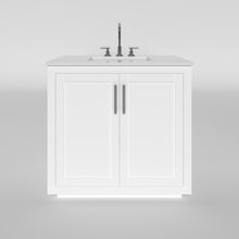 Load image into Gallery viewer, Nearmé Miami 35.5 Inch Bathroom Vanity in White- Cabinet Only Nearmé