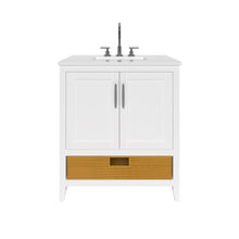 Load image into Gallery viewer, Nearmé New York 29.5 Inch Bathroom Vanity in White- Cabinet Only Nearmé