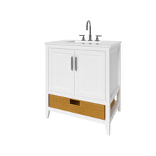 Load image into Gallery viewer, Nearmé New York 29.5 Inch Bathroom Vanity in White- Cabinet Only Nearmé
