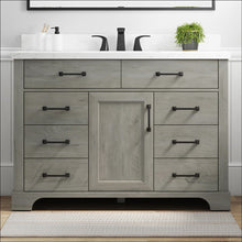Load image into Gallery viewer, 48in Silvercloud Ash Gray Single Sink Thomasville