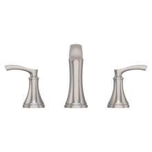 Load image into Gallery viewer, Auden 8&quot; Widespread Bath Faucet in Brushed Nickel