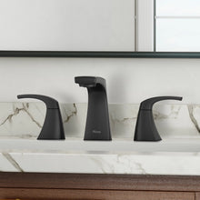 Load image into Gallery viewer, Karci  8&quot; Widespread Bath Faucet In Matte Black