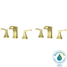 Load image into Gallery viewer, Venturi 8&quot; Widespread Bath Faucet in Brushed Gold