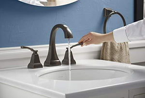 Ridgeport 8" Widespread bath faucet In Matte Black