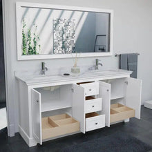 Load image into Gallery viewer, 72&quot; Avery Vanity in White (Base Only) Wyndham Collection