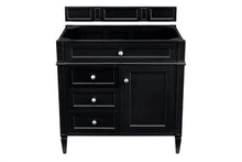 Load image into Gallery viewer, Brittany 36&quot; Black Onyx Single Vanity James Martin Vanities