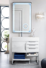 Load image into Gallery viewer, Columbia 36&quot; Single Vanity, Glossy White w/ Glossy White Composite Top James Martin Vanities