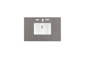 Bathroom Vanities Outlet Atlanta Renovate for Less36" Single Top, 3 CM Grey Expo Quartz w/ Sink