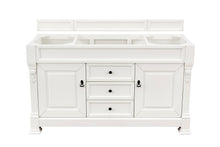 Load image into Gallery viewer, Brookfield 60&quot; Bright White Single Vanity James Martin Vanities
