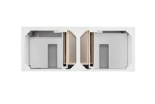 Load image into Gallery viewer, Palisades 60&quot; Double Vanity, Bright White James Martin Vanities