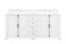 Load image into Gallery viewer, Providence 72&quot; Double Vanity Cabinet, Bright White James Martin