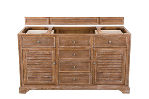 Savannah 60" Single Vanity Cabinet, Driftwood James Martin Vanities
