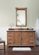 Load image into Gallery viewer, Providence 60&quot; Driftwood Single Vanity w/ 3 CM Arctic Fall Solid Surface Top James Martin Vanities