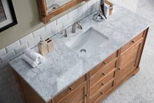 Load image into Gallery viewer, Bathroom Vanities Outlet Atlanta Renovate for LessSavannah 60&quot; Driftwood Single Vanity w/ 3 CM Carrara Marble Top