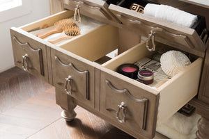 Bathroom Vanities Outlet Atlanta Renovate for LessCastilian 36" Single Vanity, Empire Gray w/ 3 CM Carrara Marble Top