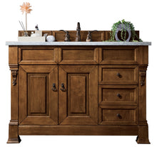 Load image into Gallery viewer, Brookfield 48&quot; Single Vanity, Country Oak w/ 3 CM Arctic Fall Solid Surface Top James Martin Vanities