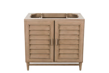 Load image into Gallery viewer, Portland 36&quot; Single Vanity Whitewashed Walnut James Martin Vanities