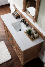 Load image into Gallery viewer, Bathroom Vanities Outlet Atlanta Renovate for LessProvidence 60&quot; Driftwood Single Vanity w/ 3 CM Arctic Fall Solid Surface Top