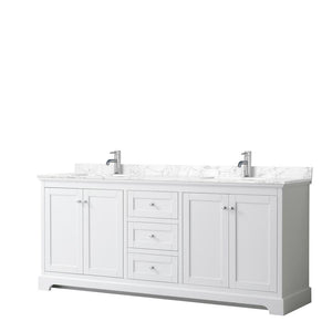 80" Avery Vanity in White Wyndham Collection