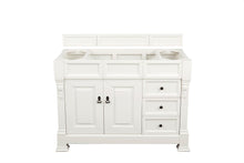 Load image into Gallery viewer, Brookfield 48&quot; Bright White Single Vanity James Martin Vanities