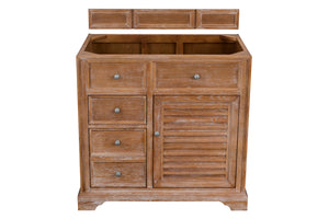 Savannah 36" Single Vanity Cabinet, Driftwood James Martin Vanities