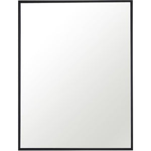 Elegant Decor 24 x 32 inch Black Mirror - MR4071BK Elegant Decor