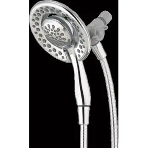 Delta In2ition 4-Spray 2-in-1 Hand Shower and Shower Head Combo Kit with Pause in Chrome (Grey) Delta
