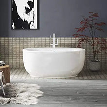 Load image into Gallery viewer, Kohler Starstruck 65-1/2&quot; x 35-1/2&quot; oval freestanding bath with Bask® heated surface KOHLER