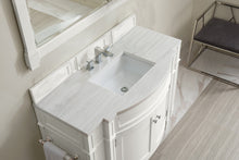 Load image into Gallery viewer, Brittany 46&quot; Single Vanity, Bright White w/ 3 CM Arctic Fall Solid Surface Top James Martin Vanities