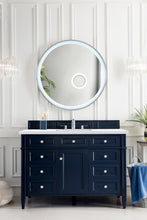 Load image into Gallery viewer, Brittany 48&quot; Victory Blue Single Vanity w/ 3 CM Arctic Fall Solid Surface Top James Martin Vanities