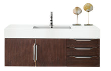 Load image into Gallery viewer, Mercer Island 48&quot; Single Vanity, Coffee Oak w/ Glossy White Composite Top James Martin Vanities