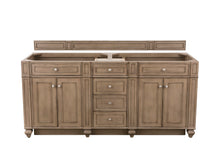 Load image into Gallery viewer, Bristol 72&quot; Double Vanity Whitewashed Walnut James Martin Vanities