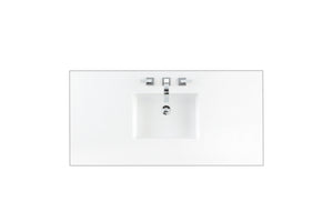 Bathroom Vanities Outlet Atlanta Renovate for Less48" Single Top, 3 CM White Zeus Quartz w/ Sink